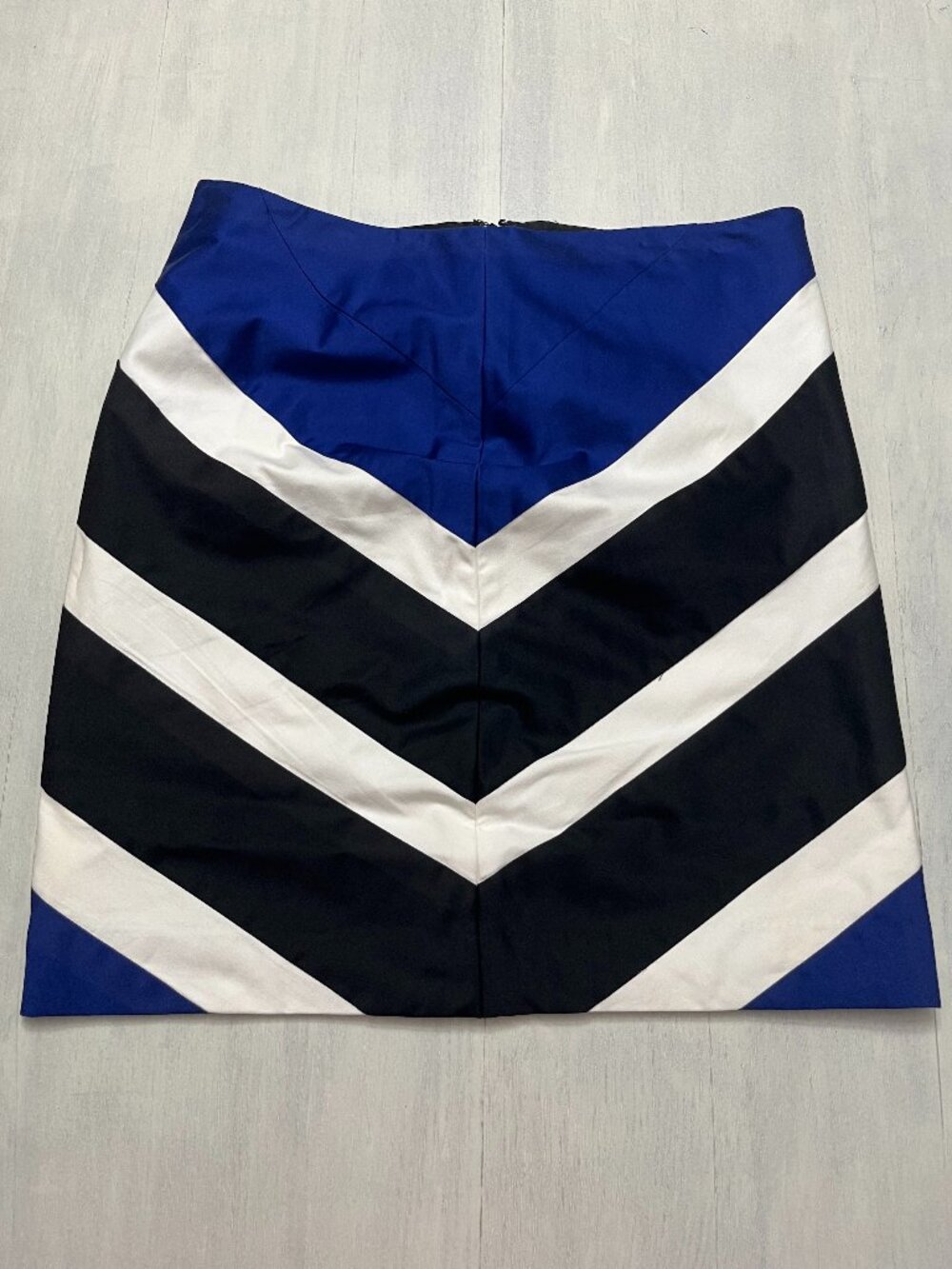 White House Black Market Chevron A-Line Skirt